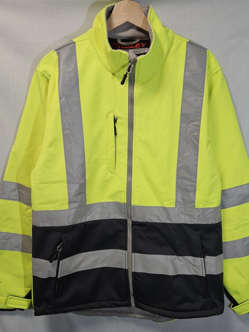 Tingley High-Visibility Phase 3 Yellow & Black Safety Refigiwear Jacket